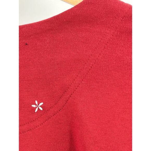 Bechamel Red Embroidered‎ Knit Cardigan Floral Size Xlarge - Picture 8 of 16